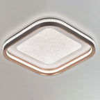 Modern Minimalist Clouds Round Square Iron Aluminum Acrylic LED Flush Mount Ceiling Light For Living Room