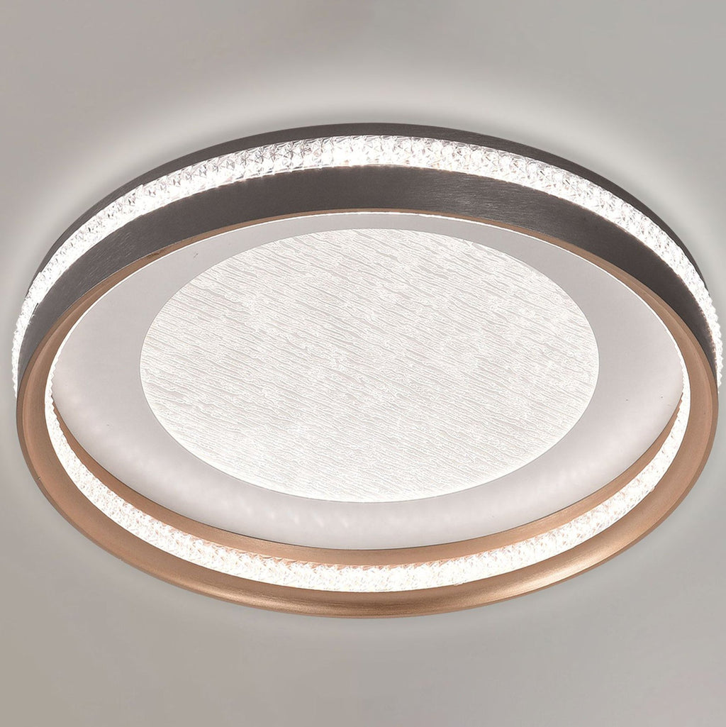 Modern Minimalist Clouds Round Square Iron Aluminum Acrylic LED Flush Mount Ceiling Light For Living Room