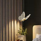 Contemporary Creative Butterfly Acrylic Iron LED Pendant Light For Bedroom