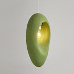 Contemporary Creative Avocado High-Density Polystyrene 1 - Light Pendant Light For Bedroom