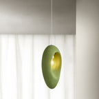 Contemporary Creative Avocado High-Density Polystyrene 1 - Light Pendant Light For Bedroom