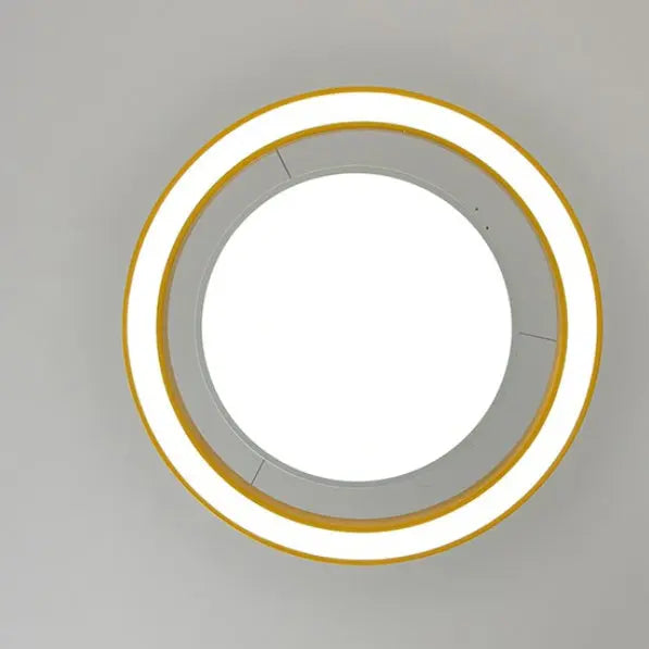 Modern Minimalist Round Iron Aluminum Acrylic LED Island Light Chandelier for Bedside BulbSquare