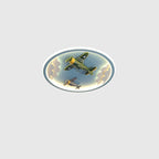 Contemporary Creative Kids Cartoon Airplane Unicorn Iron Acrylic Resin LED Flush Mount Ceiling Light For Bedroom Lumendat