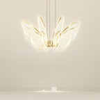 Contemporary Creative Butterfly Acrylic Aluminum Iron LED Pendant Light For Bedroom