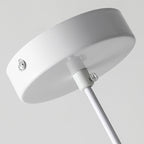 Contemporary Nordic Iron Curved Adjustable Swivel Spotlight 1-Light Pendant Light For Bedroom