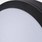 Modern Minimalist Waterproof Round Aluminum Acrylic LED Outdoor Flush Mount Ceiling Light For Garden Lumendat