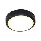 Modern Minimalist Waterproof Round Aluminum Acrylic LED Outdoor Flush Mount Ceiling Light For Garden Lumendat
