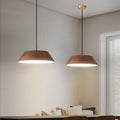 Traditional Chinese Drum Shape Acrylic Iron LED Pendant Light For Living Room