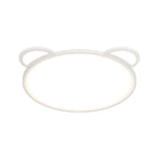 Lumendat Contemporary Creative Kids Cartoon Airplane Bear Iron Aluminum Acrylic LED Flush Mount Ceiling For Bedroom Lumendat