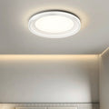 Modern Minimalist Round Square Rectangular Iron PVC LED Flush Mount Ceiling Light For Bedroom Lumendat