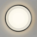 Modern Minimalist Round Square Rectangular Iron PVC LED Flush Mount Ceiling Light For Bedroom Lumendat