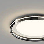 Modern Minimalist Round Square Rectangular Iron PVC LED Flush Mount Ceiling Light For Bedroom Lumendat