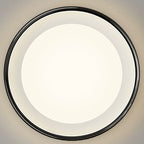 Modern Minimalist Round Square Rectangular Iron PVC LED Flush Mount Ceiling Light For Bedroom Lumendat