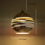 Modern Art Deco Disco 3d Firework Glass Ball Iron 1-light Pendant Light for Living Room BulbSquare
