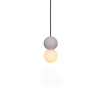 Contemporary Nordic Globe Terrazzo Acrylic Glass 1-light Pendant Light for Bedroom