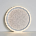 Modern Luxury Round Hardware Aluminum Acrylic LED Flush Mount Ceiling Light For Living Room