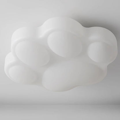 Contemporary Creative Animal Cat's Claw Metal Pe LED Flush Mount Ceiling Light for Bedroom