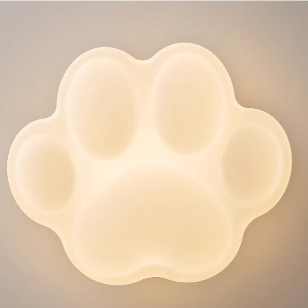 Contemporary Creative Animal Cat's Claw Metal Pe LED Flush Mount Ceiling Light for Bedroom