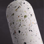 Contemporary Industrial Cylinder Shade Cement 1-light Pendant Light for Living Room