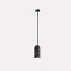 Contemporary Industrial Cylinder Shade Cement 1-light Pendant Light for Living Room