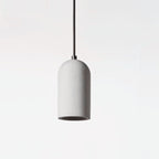 Contemporary Industrial Cylinder Shade Cement 1-light Pendant Light for Living Room
