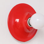 Modern Mid-Century UFO Shape Iron 1-Light Wall Sconce Lamp For Bedroom