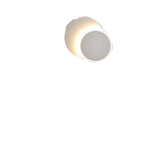 Lumendat Contemporary Creative Kids Astronaut Rotating Lunar Eclipse Silicone Resin Aluminum LED Wall Sconce Lamp For Bedroom Lumendat