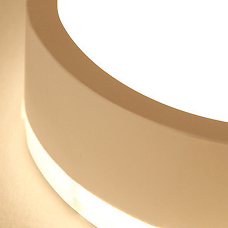 Contemporary Nordic Cloud Iron Acrylic LED Flush Mount Ceiling Light for Bedroom