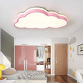 Contemporary Nordic Cloud Iron Acrylic LED Flush Mount Ceiling Light for Bedroom