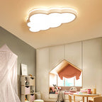 Contemporary Nordic Cloud Iron Acrylic LED Flush Mount Ceiling Light for Bedroom