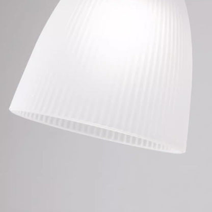 Contemporary Nordic Round Dome Wood Glass Shade 1-Light Pendant Light For Living Room