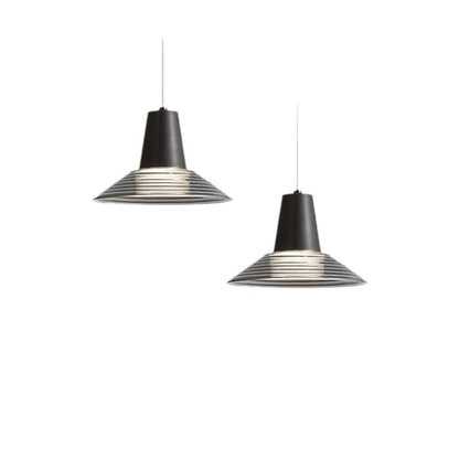 Modern Luxury Cone Shape Glass Brass LED Pendant Light For Living Room