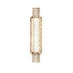 Modern Luxury Bubble Cylinder Iron Glass LED Wall Sconce Lamp For Bedroom