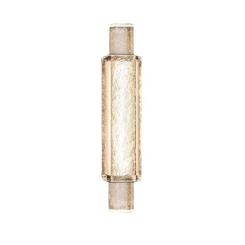 Modern Luxury Bubble Cylinder Iron Glass LED Wall Sconce Lamp For Bedroom