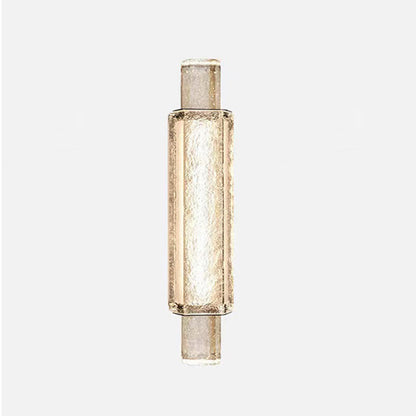 Modern Luxury Bubble Cylinder Iron Glass LED Wall Sconce Lamp For Bedroom