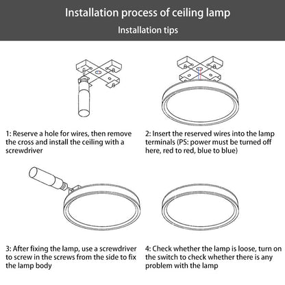 Contemporary Retro Iron PE Square Round Rectangular Bubble LED Flush Mount Ceiling Light For Bedroom