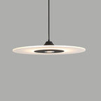 Contemporary Nordic Round Disc UFO Acrylic Shape Iron LED Pendant Light For Dining Room