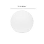 Modern Minimalist Solar Waterproof Globe Plastic PE LED Outdoor Lawn Landscape Light For Garden Lumendat