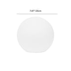 Modern Minimalist Solar Waterproof Globe Plastic PE LED Outdoor Lawn Landscape Light For Garden Lumendat
