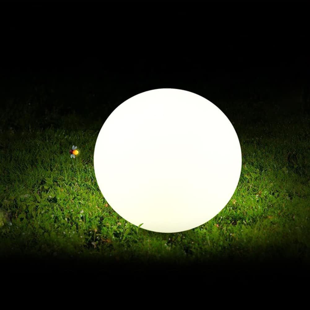 Modern Minimalist Solar Waterproof Globe Plastic PE LED Outdoor Lawn Landscape Light For Garden Lumendat