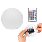 Modern Minimalist Solar Waterproof Globe Plastic PE LED Outdoor Lawn Landscape Light For Garden Lumendat