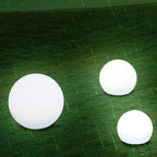 Modern Minimalist Solar Waterproof Globe Plastic PE LED Outdoor Lawn Landscape Light For Garden Lumendat