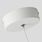 Modern Minimalist Bend Wrap Triangle Aluminum Acrylic LED Pendant Light for Living Room