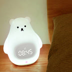 Lumendat Contemporary Creative Cartoon Kids Bear ABS Silicone PC LED Table Lamp For Bedroom Lumendat