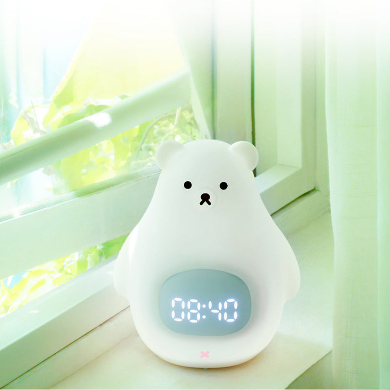 Lumendat Contemporary Creative Cartoon Kids Bear ABS Silicone PC LED Table Lamp For Bedroom Lumendat