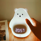 Lumendat Contemporary Creative Cartoon Kids Bear ABS Silicone PC LED Table Lamp For Bedroom Lumendat