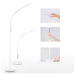 Modern Minimalist Long Pole Rectangular ABS Aluminum LED Standing Floor Lamp For Living Room Lumendat