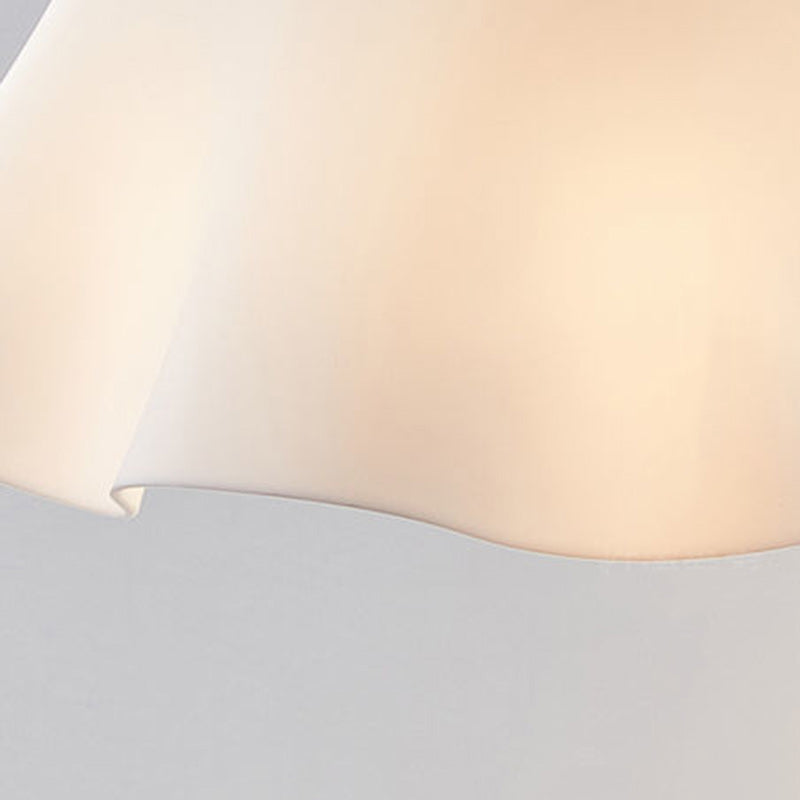 Traditional French Wood Floral Acrylic Glass Shade 1-Light Semi-Flush Mount Ceiling Light For Living Room Lumendat