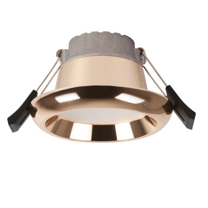Modern Minimalist Round Aluminum Acrylic LED Downlight Flush Mount Ceiling Light for Living Room