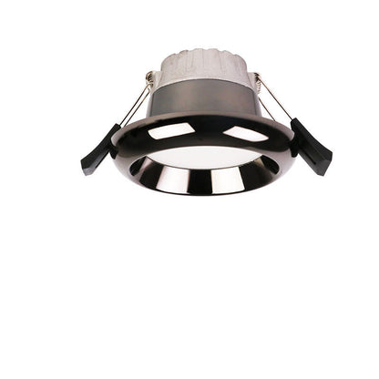 Modern Minimalist Round Aluminum Acrylic LED Downlight Flush Mount Ceiling Light for Living Room